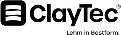 Logo des Lehmputzherstellers CLAYTEC